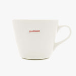 Goddess White Bucket Mug 350ml HW Mugs Keith Brymer Jones   