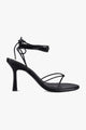 Honey Black Ankle Strap Heel