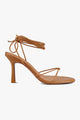 Honey Tan Ankle Strap Heel