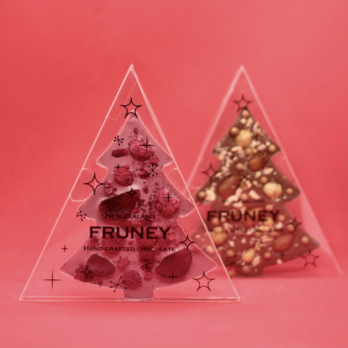 Christmas Tree Milk Chocolate +  Nuts 80g HW Christmas Fruney   