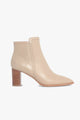 Marlee Mid Heel Bone Ankle Boot