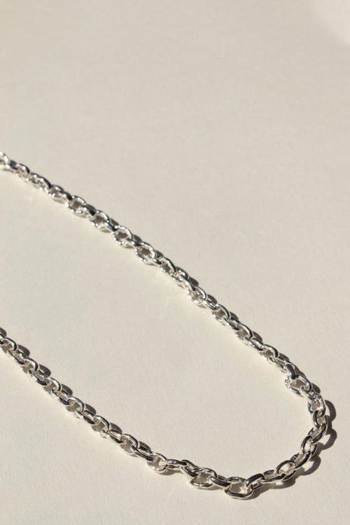 Mini Link Silver Chain Necklace 43cm ACC Jewellery Brie Leon   