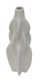 Ceramic  White Roko Width 12 x Depth 12 x Height 27 cm Vase