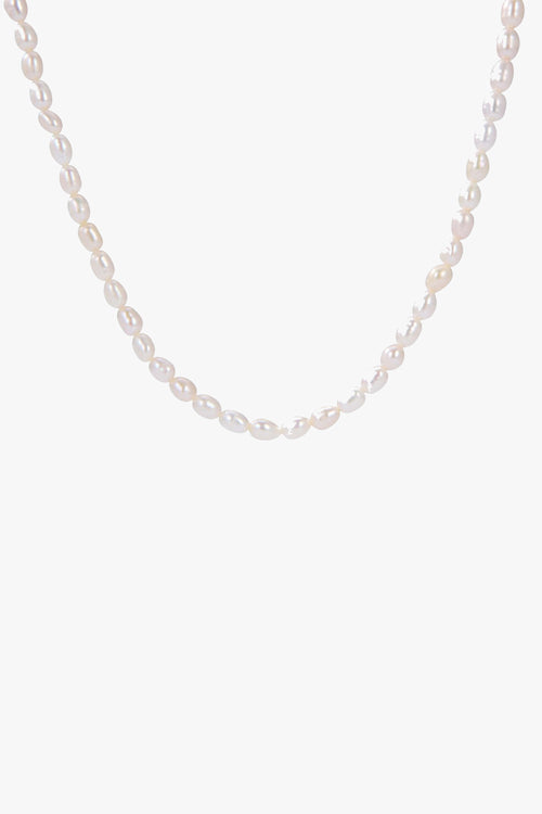 Mizuki Pearl Gold Necklace EOL ACC Jewellery Silver Linings   