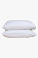 1000TC 100% Cotton Hotel Luxe Pillowcase Pair White