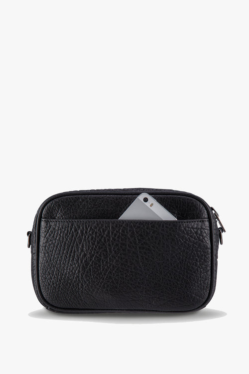 black crossbody bag