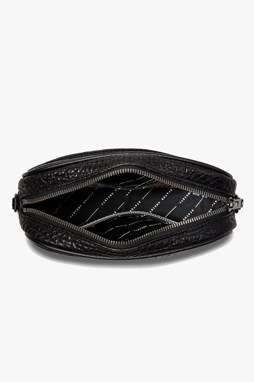 black crossbody bag