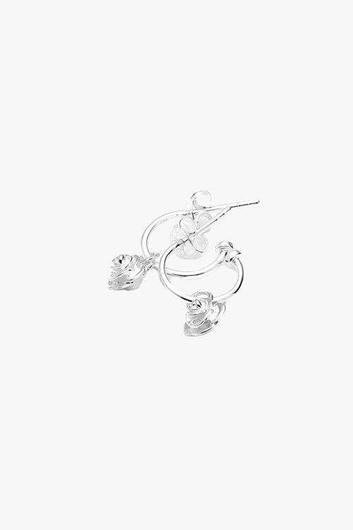 Rose Bud Anchor Sleeper Earrings ACC Jewellery Stolen Girlfriends Club   