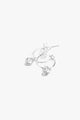 Rose Bud Anchor Sleeper Earrings