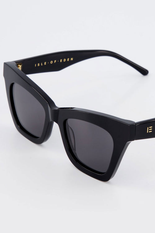 Sienna Black Sunglasses ACC Glasses - Sunglasses Isle of Eden   