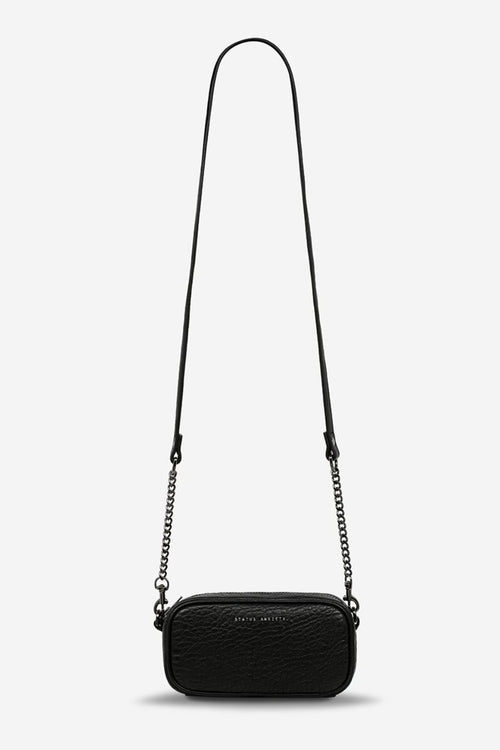 New Normal Black Bubble Mini Cross Body with Chain ACC Bags - All, incl Phone Bags Status Anxiety   