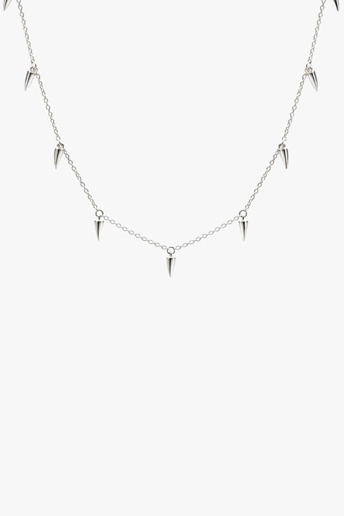 Dagger Sterling Silver Choker Necklace ACC Jewellery Murkani   