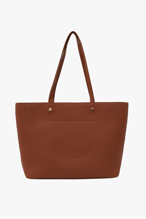 Tilbury Tan Leather Tote Bag ACC Bags - All, incl Phone Bags Saben   