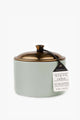 Hygge Wild Fig + Cedar Ceramic Small Candle Brass Lid 140g